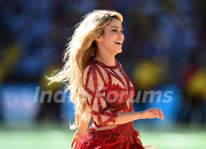 Shakira was spotted at the FIFA Finale