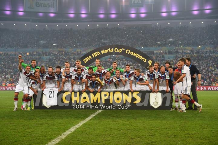 The Winning Ceremony at the FIFA Finale