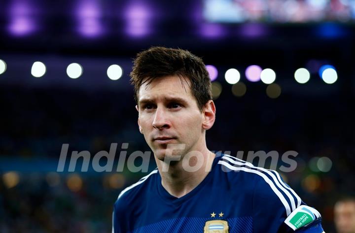 Lionel Messi at the FIFA Finale