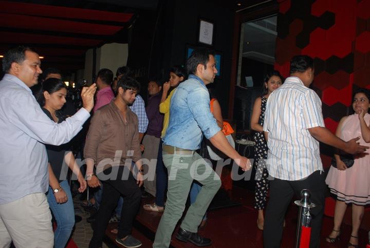 Emraan Hashmi was spotted at the Wrap Up Party of Raja Natwarlal