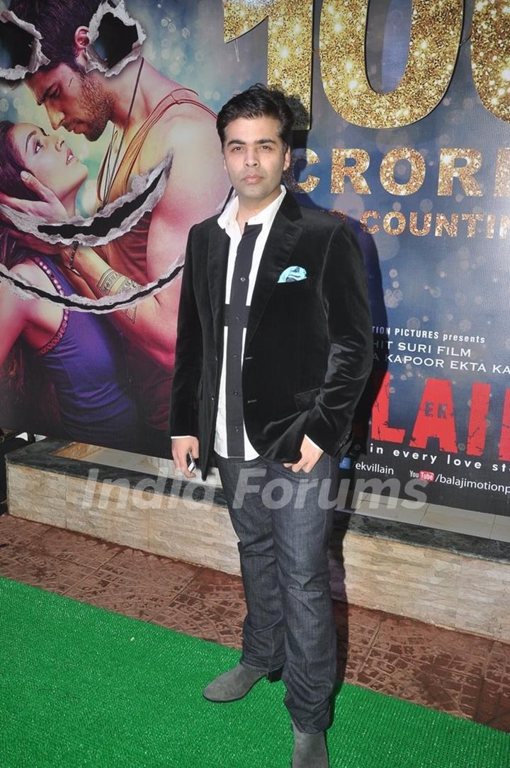 Karan Johar at the Success Bash of Ek Villain