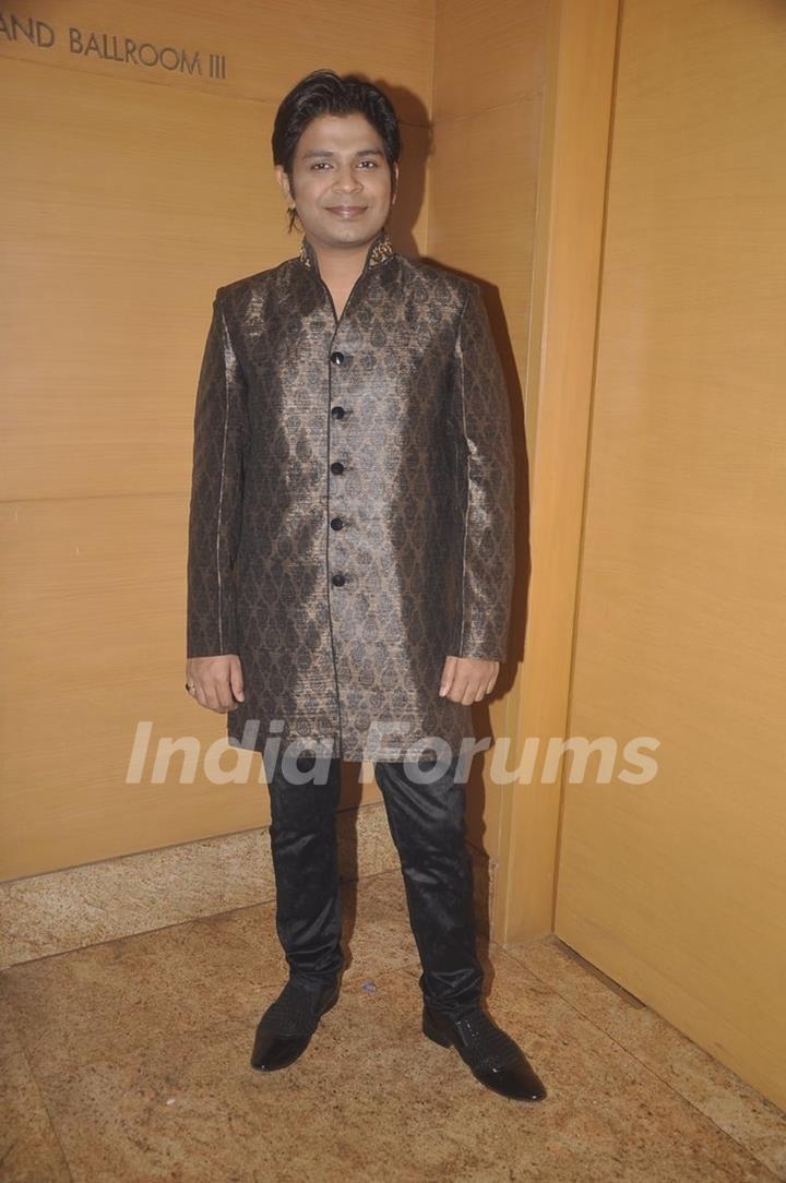 Ankit Tiwari was at the India International Jewellery Week (IIJW) 2014 - Grand Finale