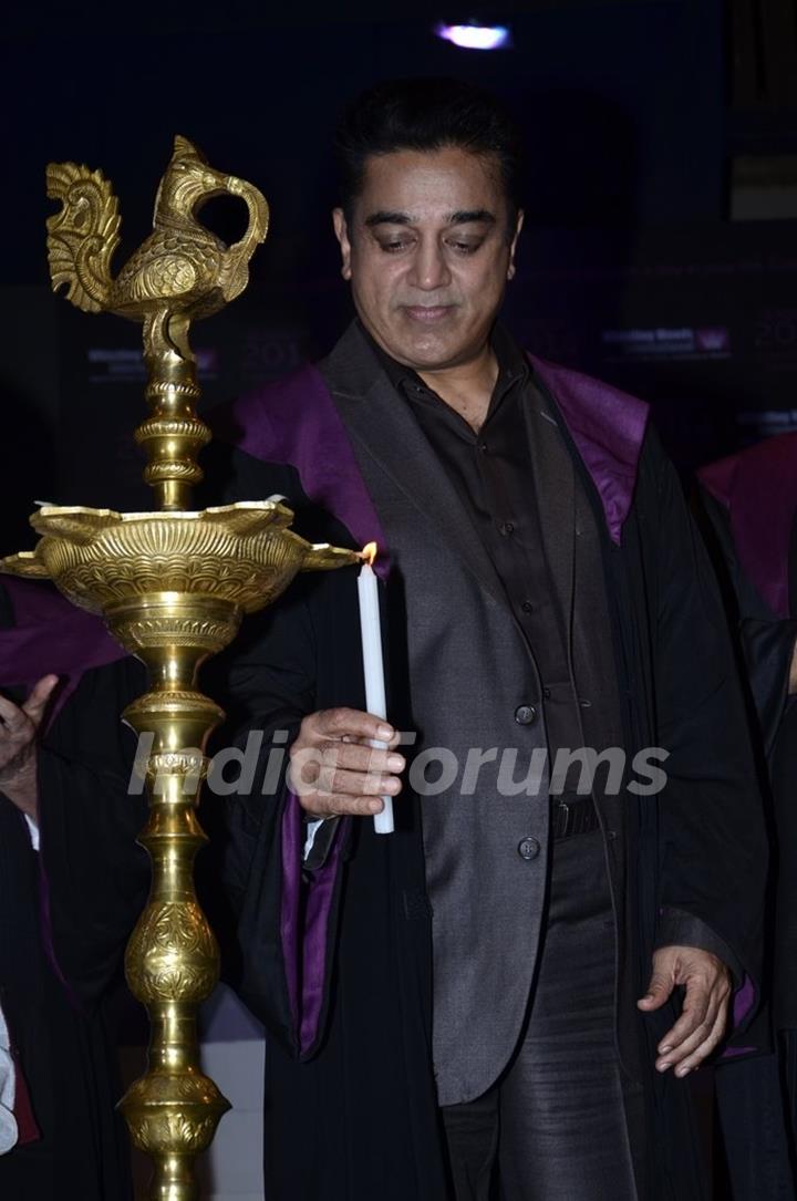 Kamal Hassan Inaugurates Whistling Woods Convocation Ceremony 2014