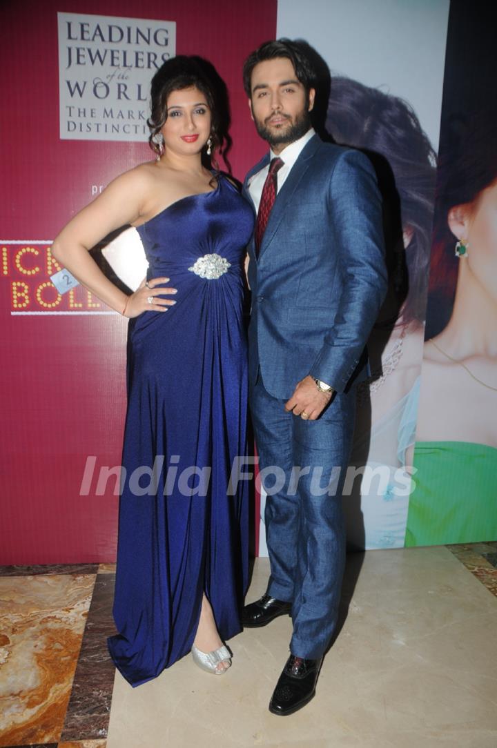 Vahbbiz Dorabjee Dsena and Vivian Dsena at the Ticket to Bollywood Event