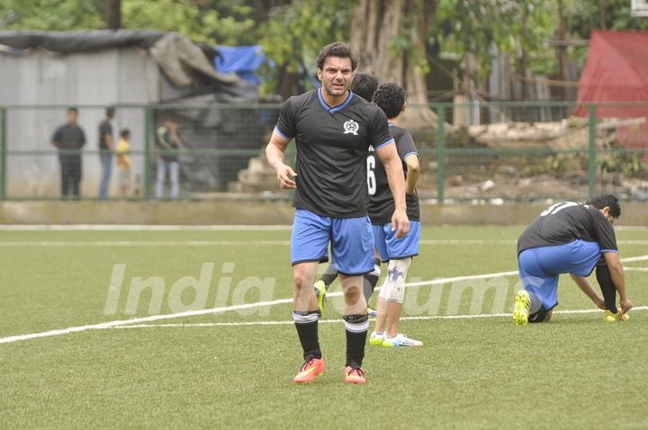 Sohail Khan at Charity Football Match