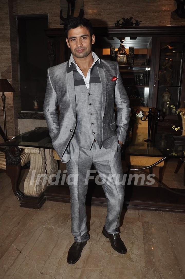 Sangram Singh poses for the camera at his Birthday Bash