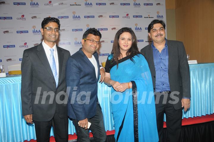 Poonam Dhillon at the International Indian Achiever's Award 2014