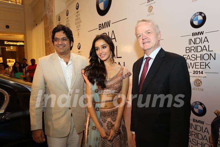 Shraddha Kapoor at the Press Conference of Indian Bridal Fashion Week 2014