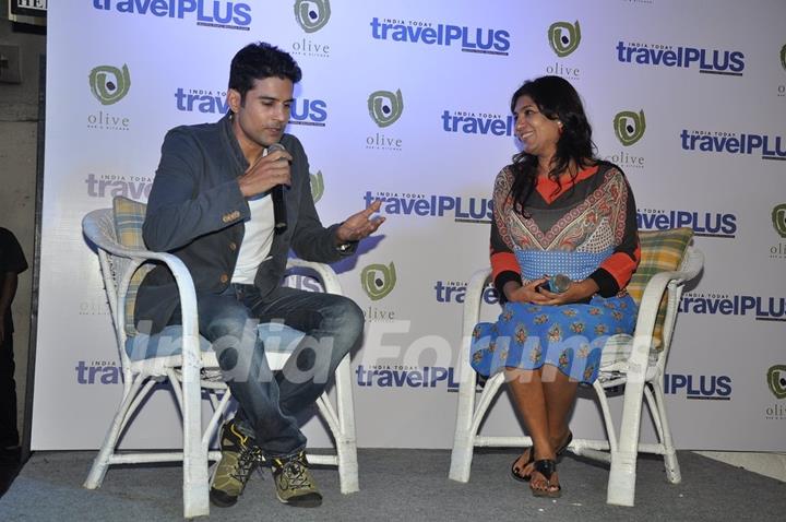 Rajeev Khandelwal speaks about the Travel Magazine at the Promotion