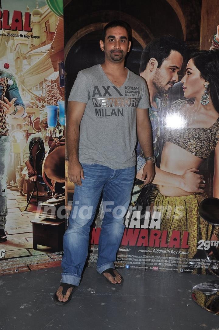 Director Kunal Deshmukh at Press Meet of Raja Natwarlal