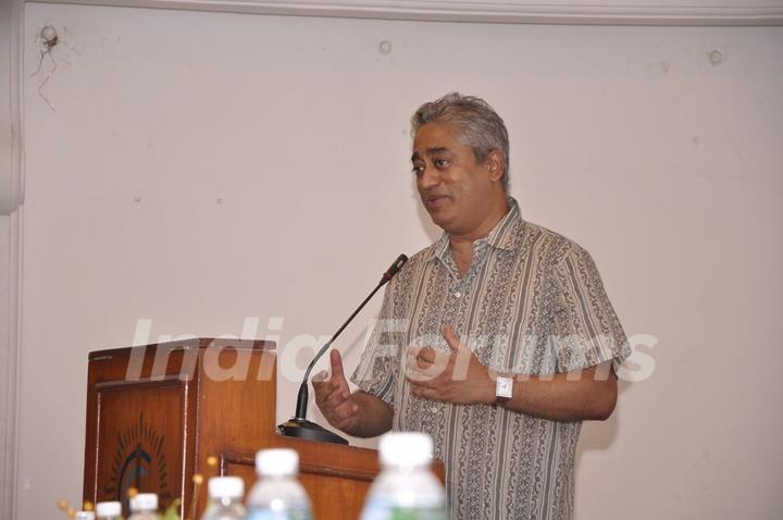 Rajdeep Sardesai at Durgapur Tribute Book Launch