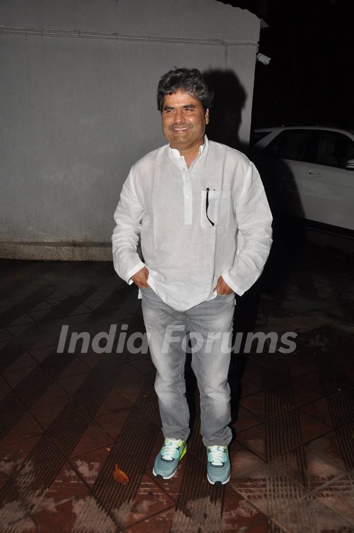 Vishal Bharadwaj was at Sanjay Leela Bhansali's party for Mary Kom completion