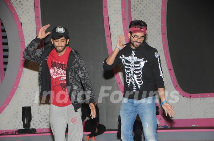 Ayushman Khurana during the rehearsals of International Indian Achiever's Awards 2014