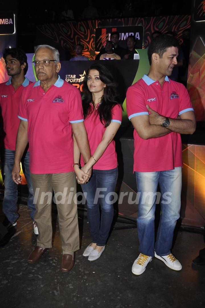 Aishwarya Rai Bachchan at Pro Kabbadi League