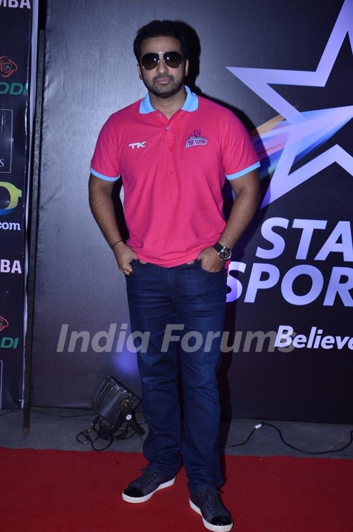 Raj Kundra at Pro Kabbadi League