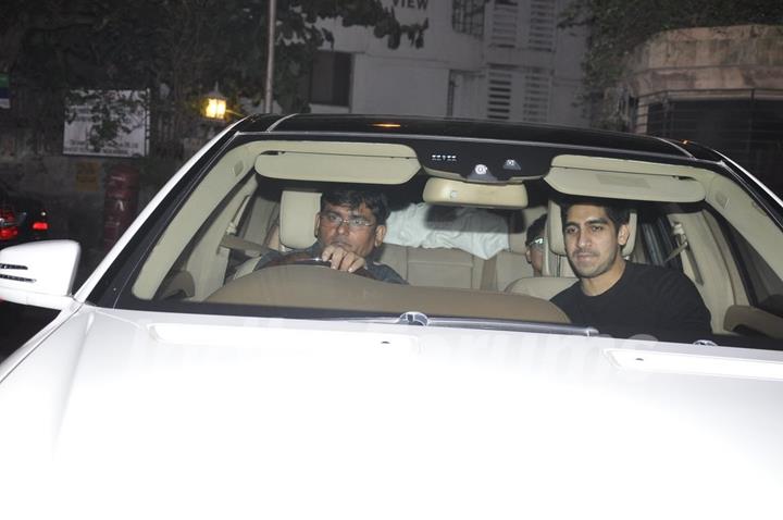 Ayan Mukerji was spotted at Karan Johar's Private Party