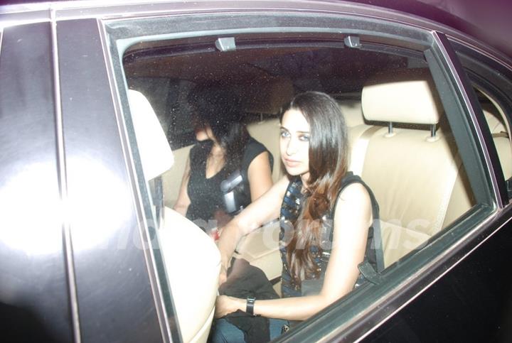 Karisma Kapoor was spotted at Karan Johar's Private Party