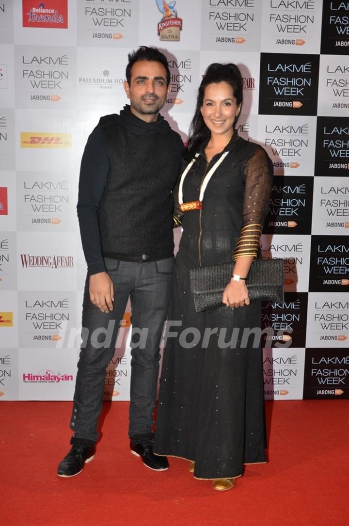 Mayank Anand and Shraddha Nigam was at the Announcement of Lakme Fashion Week Summer Resort 2014