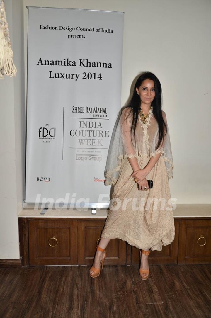 Anamika Khanna's Couture Preview in Kolkatta