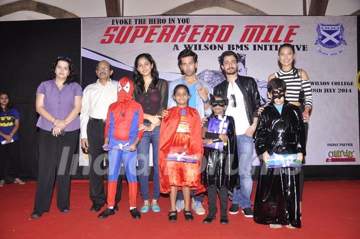 Superhero Mill Event organised and supported by Wilson College and Sony Pictures