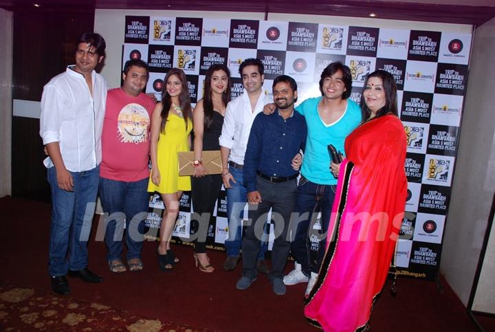 The Cast at the Music Launch of Trip to Bhangarh