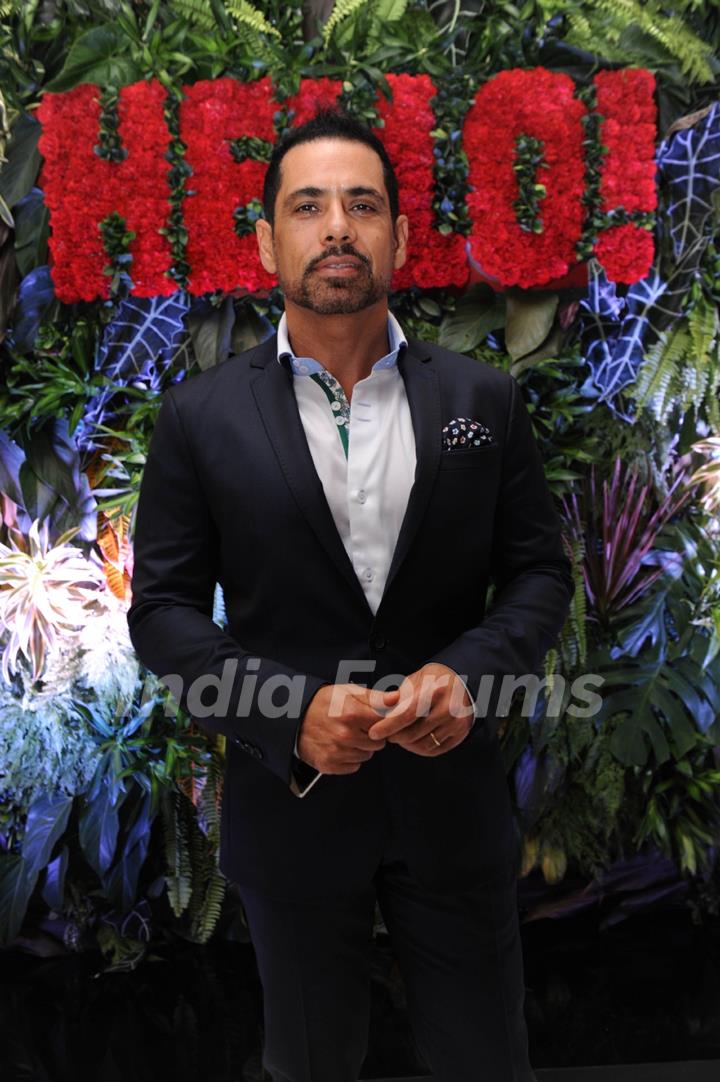 Robert Wadra at the Hello! Magazine Bash in Delhi