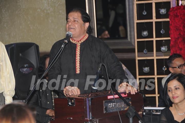 Anup Jalota performing at his Birthday Celebration this Eid