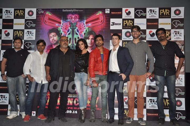 The Cast and Crew of Tamanchey at the Trailer Launch