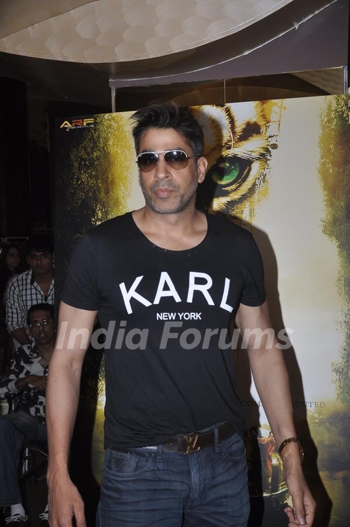 Rajat Bedi was spotted at Roar Film Launch