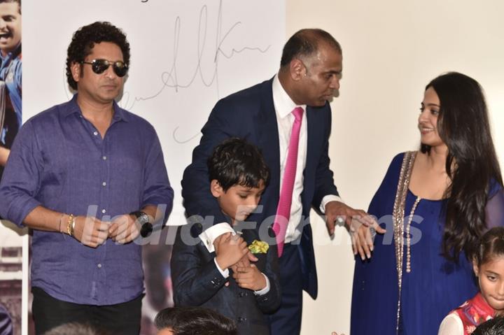 Sachin Tendulkar Inaugurates PVP Mall