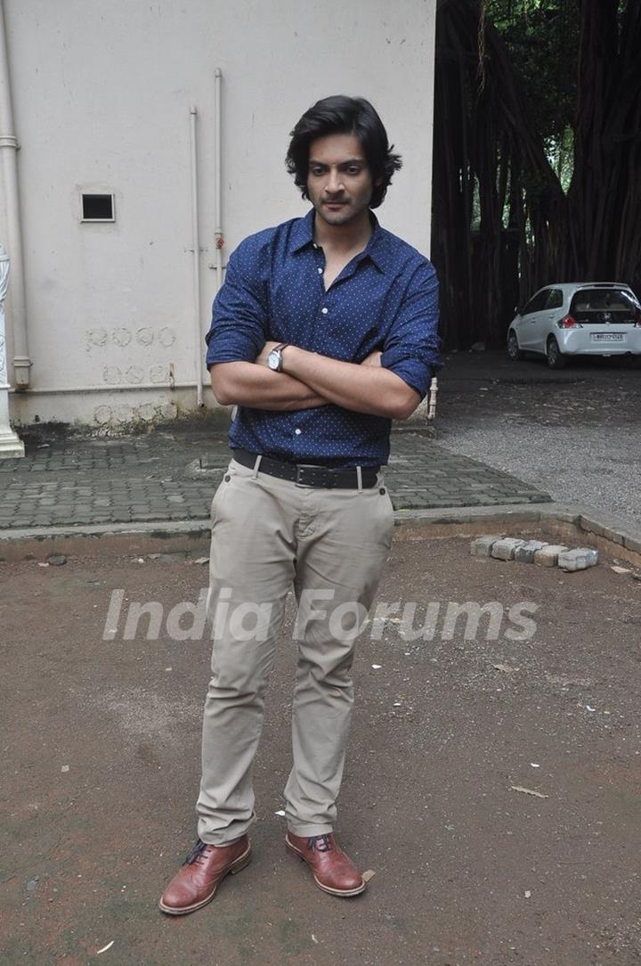 Ali Fazal was spotted at the 'Sonali Cable' Poster Shoot