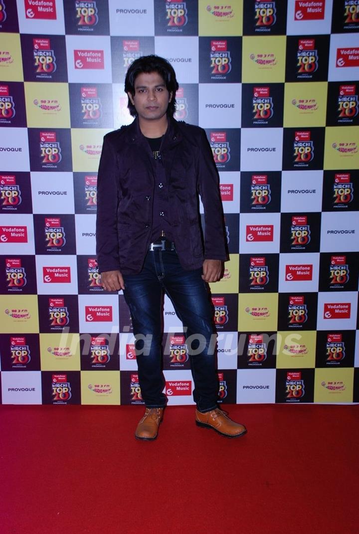 Ankit Tiwari was at the Mirchi Top 20 Awards