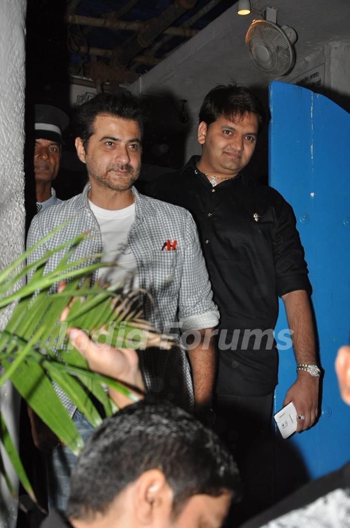 Sanjay Kapoor at Sridevi's Sister Srilata's Birthday Bash