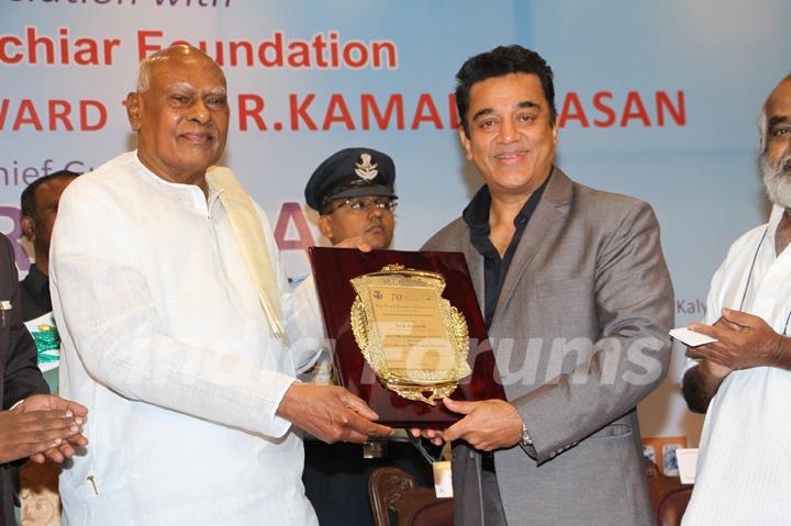 Padma Bhushan Dr. Kamal Hasan Felicitated with the Life Time Achievement Award