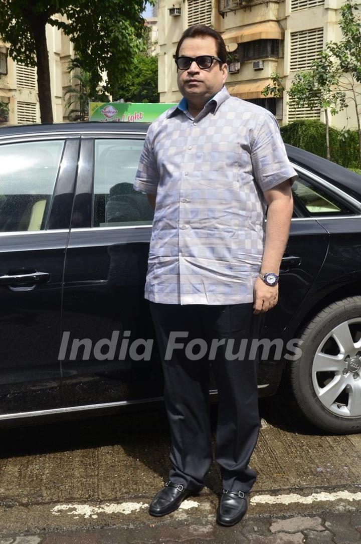 Ramesh Taurani was spotted at the Special Sale of Garments of the movie Entertainment