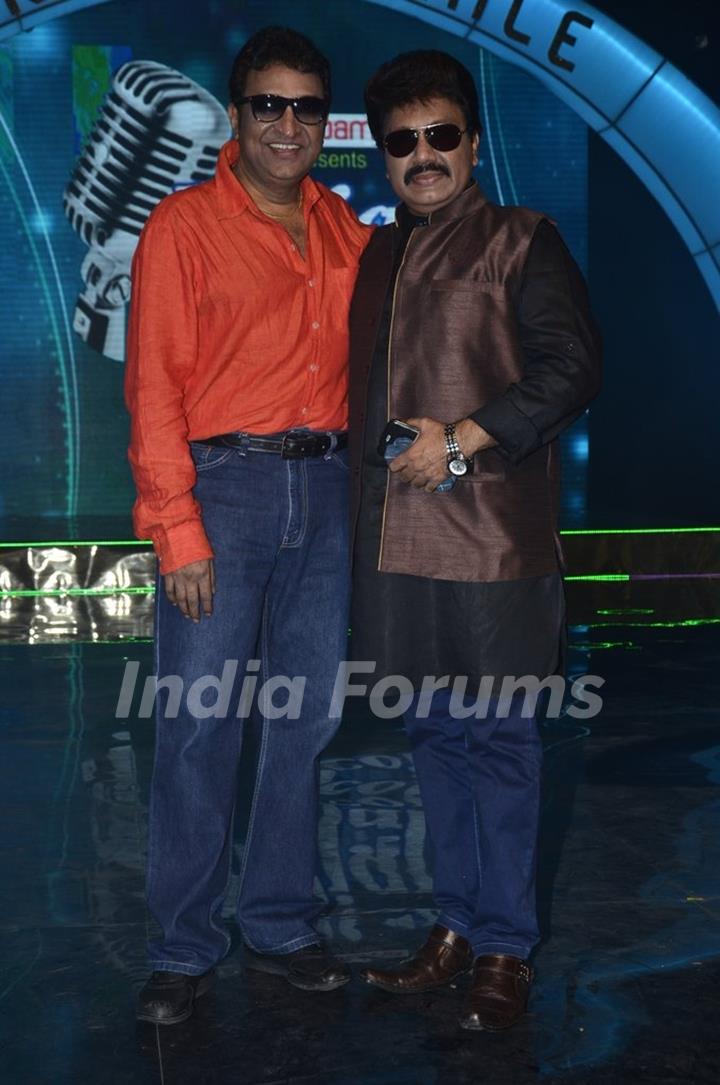 Sameer Sen with Shravan at Ishq ne Krazzy Kiya Re Promotional Event