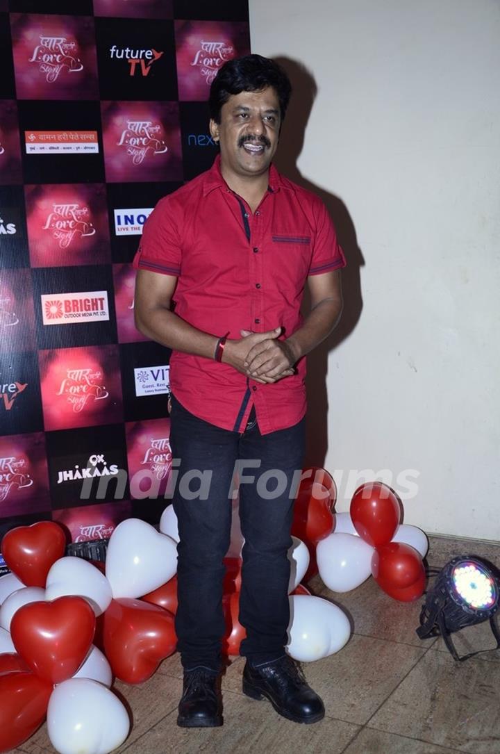 Upendra Limaye was at the Launch of the Movie Pyar Wali Love Story