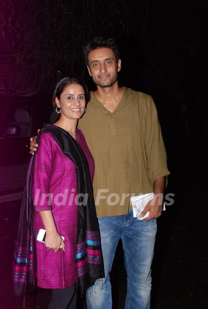 Anurag Singh was with a friend at the Screening of Punjab 1984