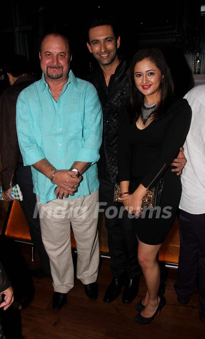 Raju Kher, Nandish Sandhu and Rashmi Desai at the Music Launch of Plot 666- Restricted Area