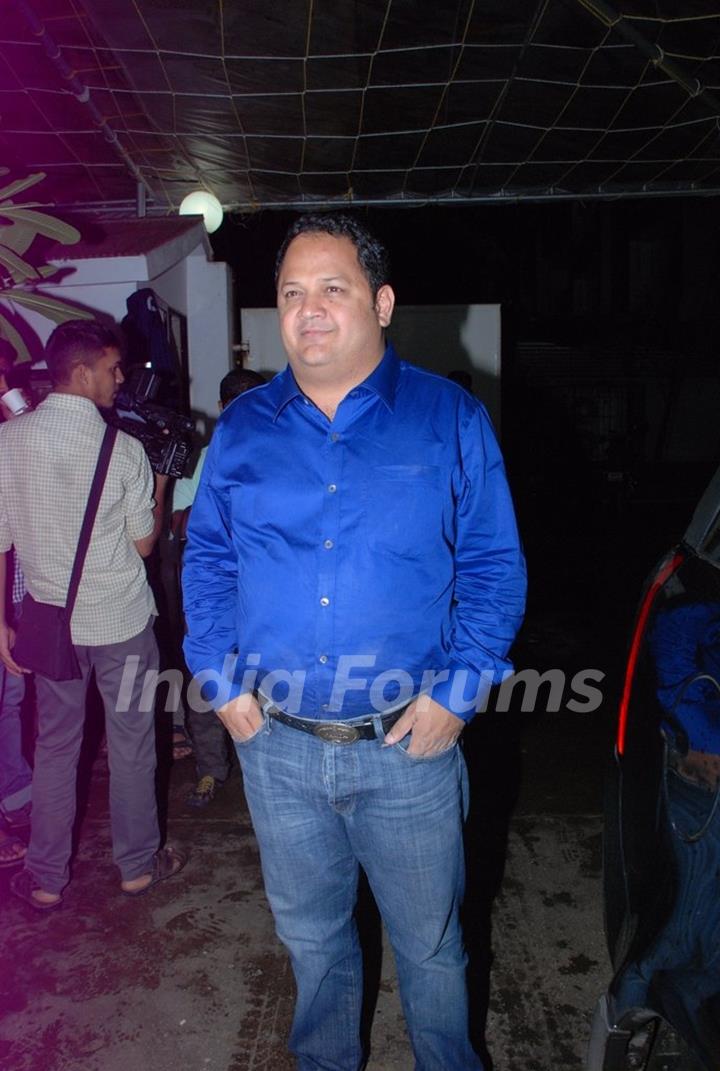 A guest at the Special screening of Entertainment