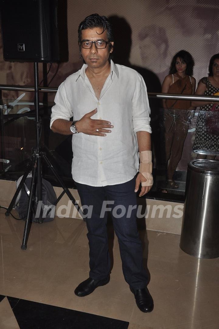 Naved Aslam was seen at the Premiere of 100 Foot Journey hosted by Om Puri