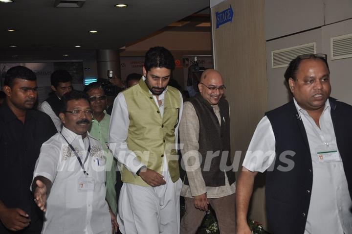 Abhishek Bachchan arrives at Yuvak Biradri's 40th Anniversary