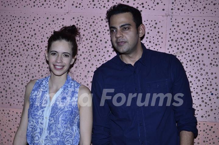 Kalki Koechlin and Cyrus Sahukar at the Play Premiere Show