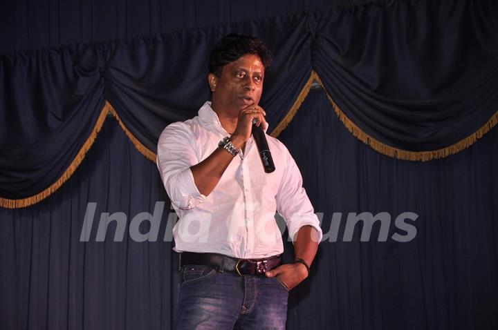 Anand Kumar at the Promotions of Desi Kattey