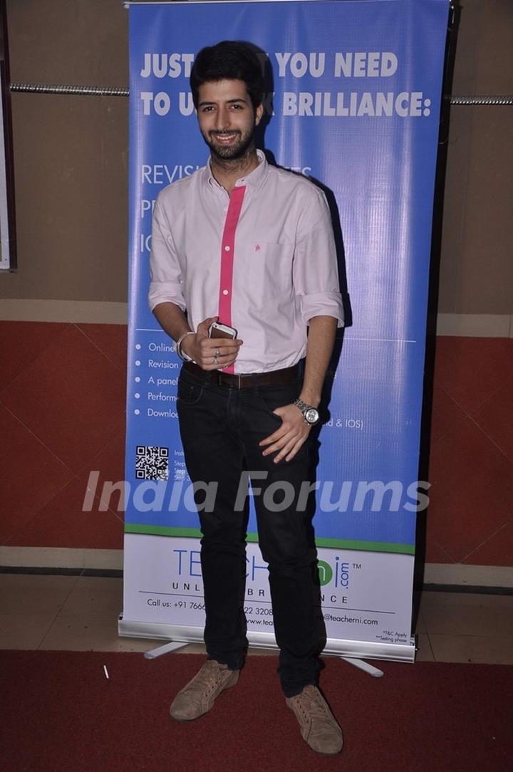 Shreyas Pardiwala was at the Promotions of Desi Kattey