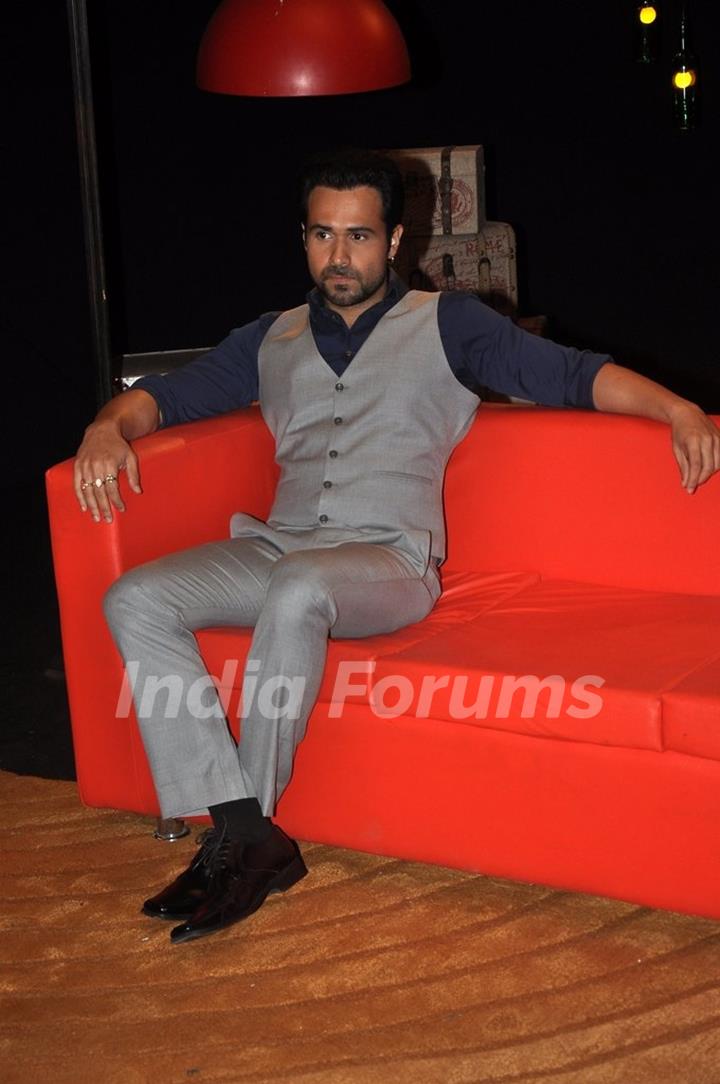 Emraan Hashmi captured engrossed in a deep thought