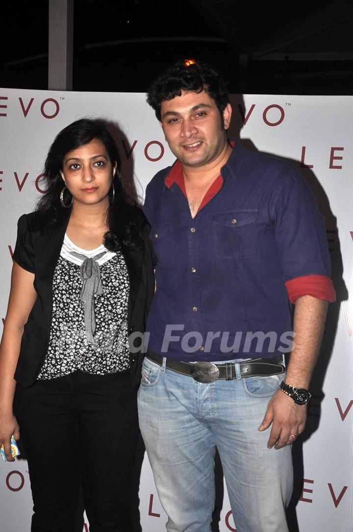 Rajesh Kumar with wife at Melissa Pais Birthday Bash