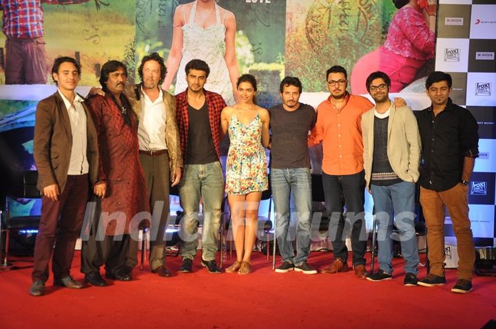 The Cast at the Song Launch of Finding Fanny