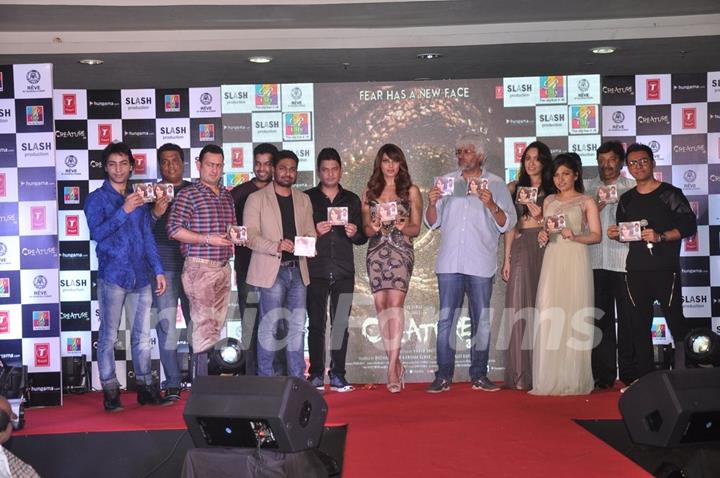 The Cast at the Music Launch of Creature 3D