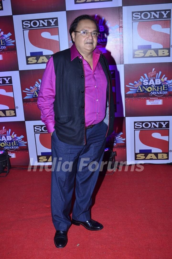 Rakesh Bedi was at SAB Ke Anokhe Awards